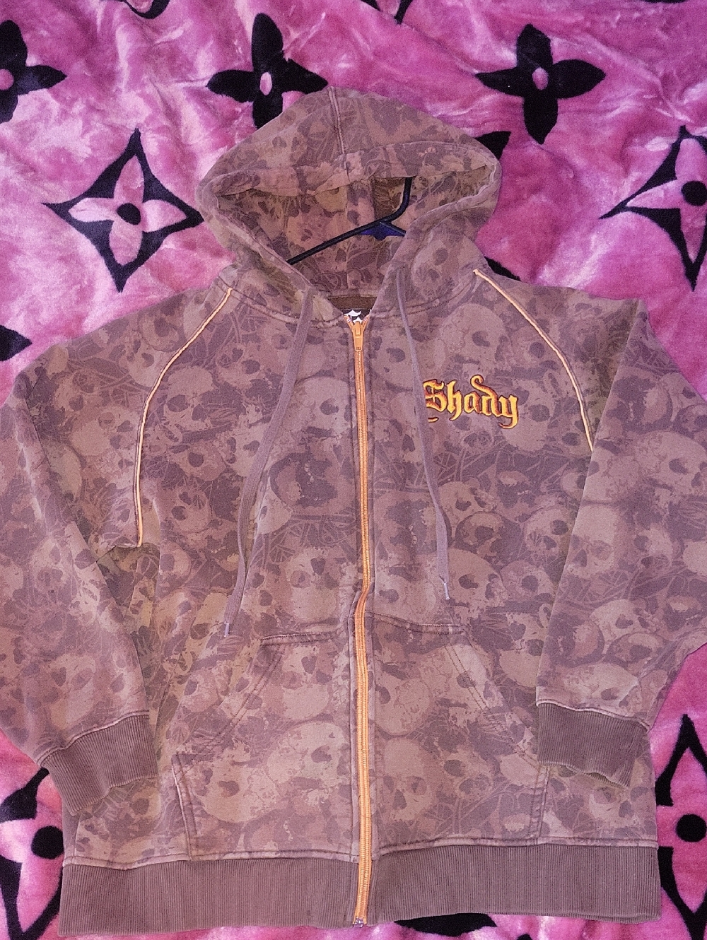 Vintage Shady Limited Skull Zip Up